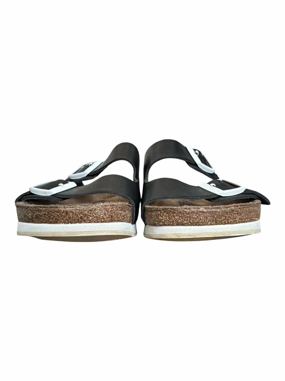 Birkenstock Arizona Black Leather Sandals 43 280 M10